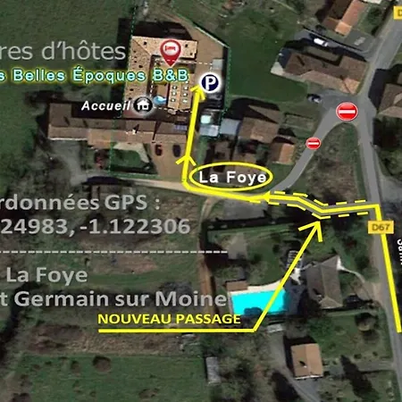 Les Belles Epoques - Proche Puy Du Fou Couette-café 3*
